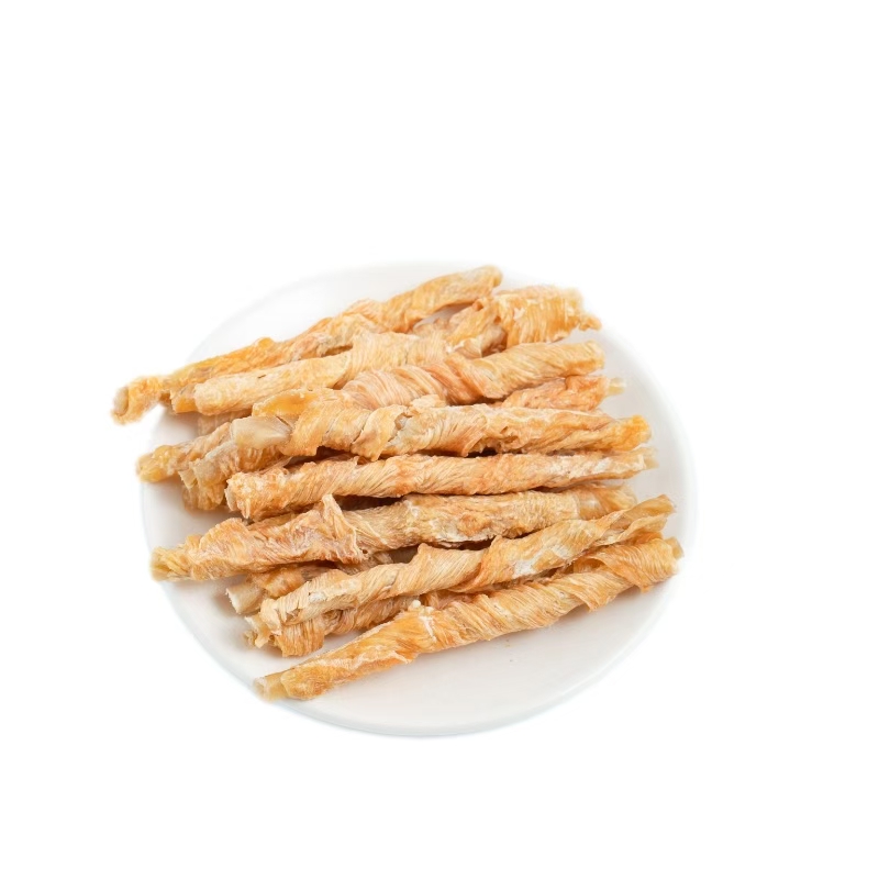 鸡肉绕牛皮棒