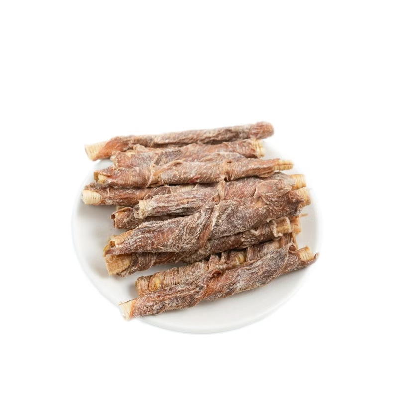 鸭肉绕喉管